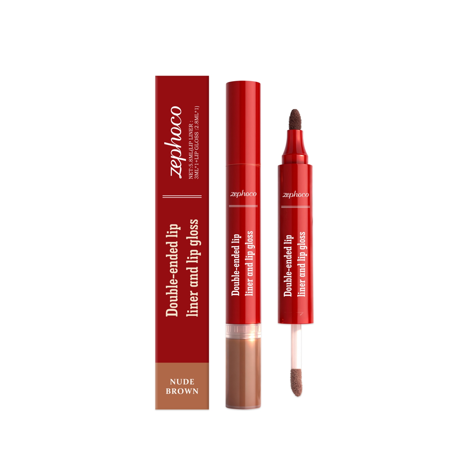 2-in-1 Waterproof Lip Gloss 3