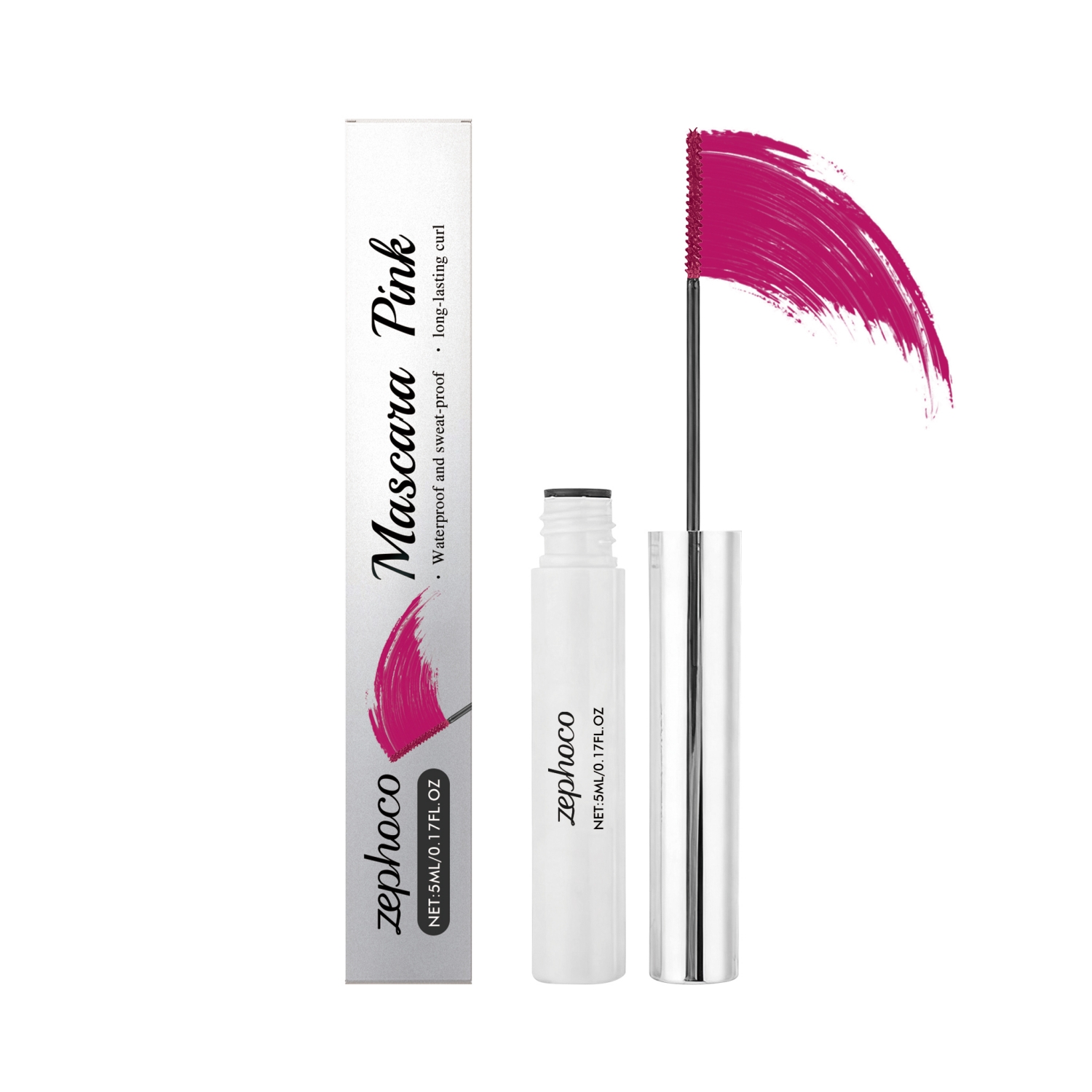Colored Waterproof Curling Mascara