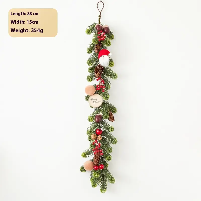 Nobesone Christmas Tree Wreath Cane Decorations