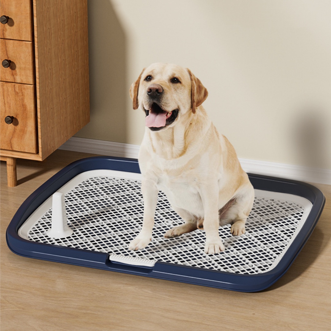 Household Oversized Anti-stepping Shit Flat Dog Toilet