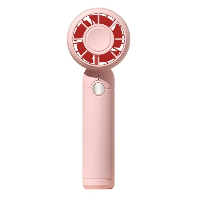 Mini Handheld Fan Outdoor Lightweight Portable USB Pink - Shop at LoveMi
