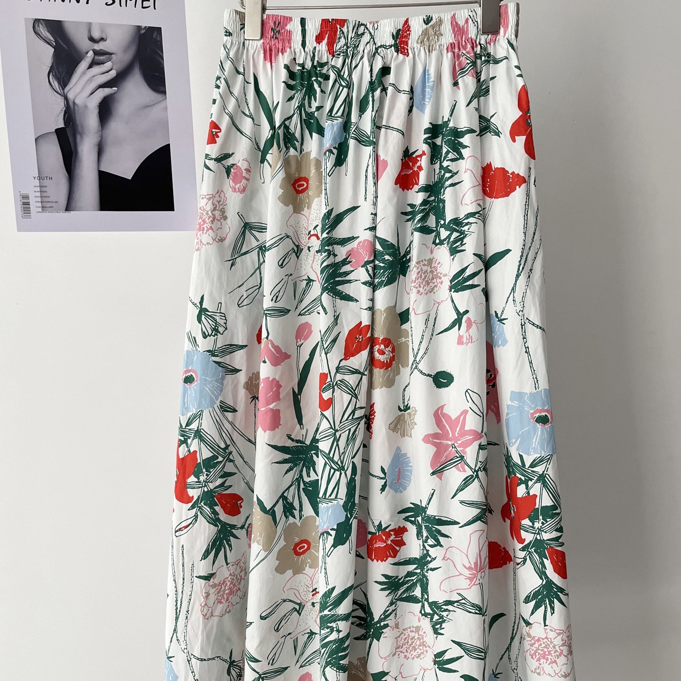 High Waist Slimming A- Line Skirt Women's Summer