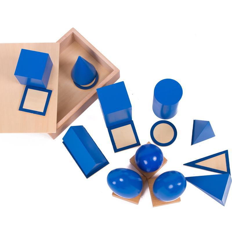 Early Education Geometric Three-dimensional Assembly Wooden Toys - Image 1