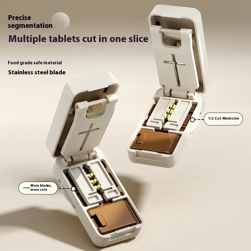 All Two Tablets Storage Pill Box