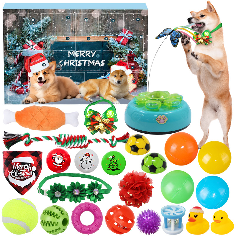 Christmas Dog Toy Gift Box Gift Bag