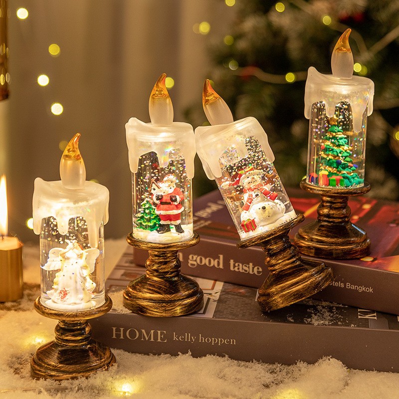Creative Home Versatile Christmas Decorations Candle Lights