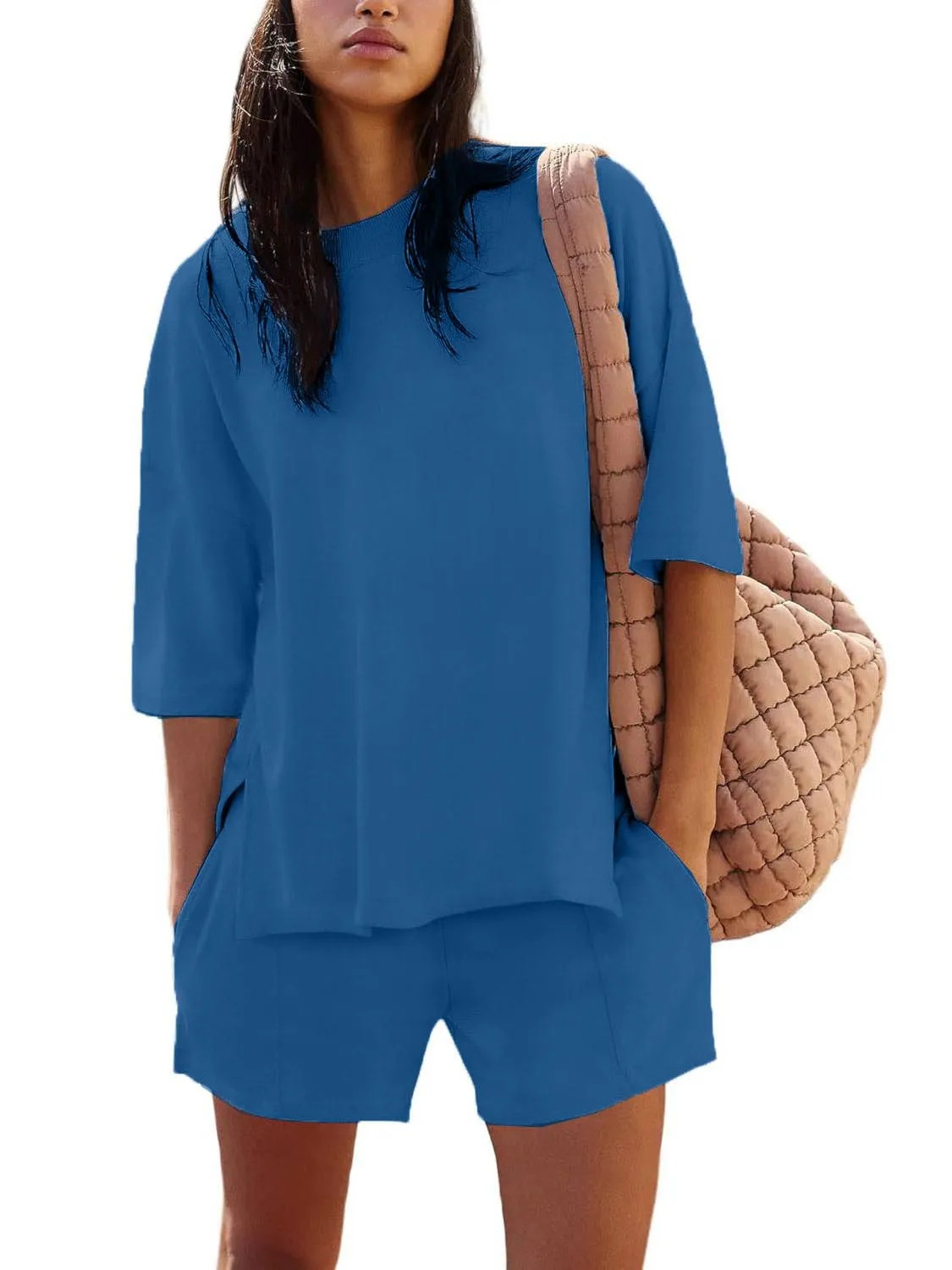 Summer New Women's Blouse Shorts Suit - CJdropshipping