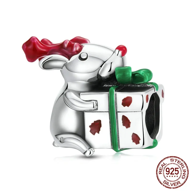 Christmas Gift-giving Reindeer Beaded DIY Bead - Bsc540
