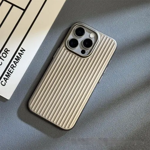 Corrugated Matte Electroplating Mobile Phone Shell Frosted Hard Shell