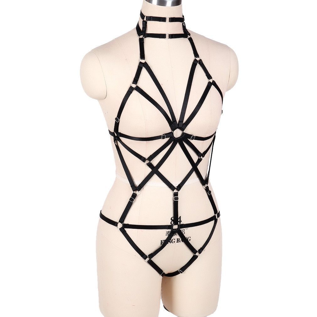 Smaragdgrünes Träger-Dessous Bild 4