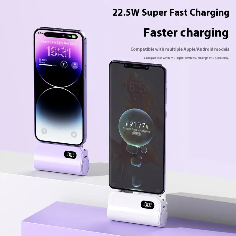 Pocket Mini Capsule Power Bank 3c Certification