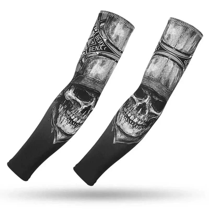 Outdoor Motorcycle Riding Sunscreen Ice Silk Sleeves