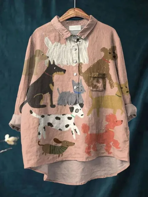 Vintage Printed Animal Women's Shirt 25Nk5Lkcs 13 - Shop at LoveMi