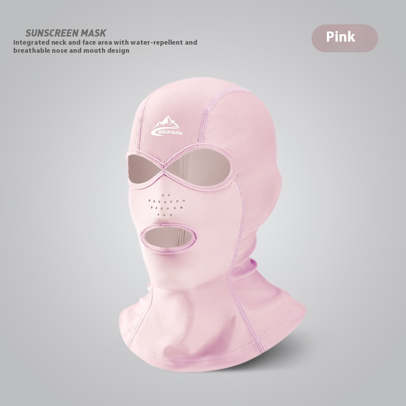 Facekini Swimming Sun Protection Head Cover Men And Women Outdoor 7