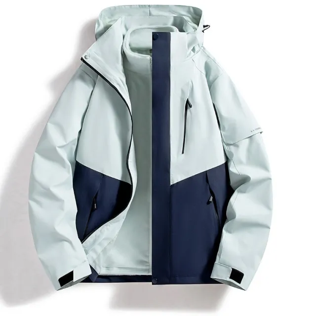 Autumn And Winter New Women's Shell Jacket Stone Gray Dark Blue - Shop at LoveMi
