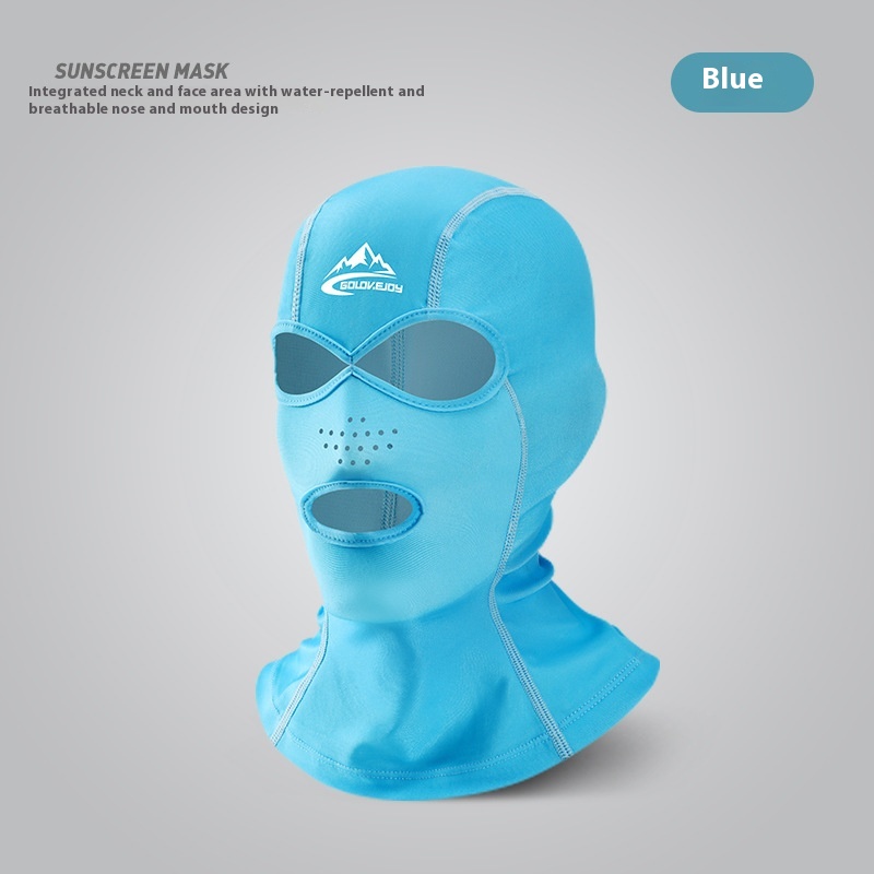 Facekini Swimming Sun Protection Head Cover Men And Women Outdoor 6