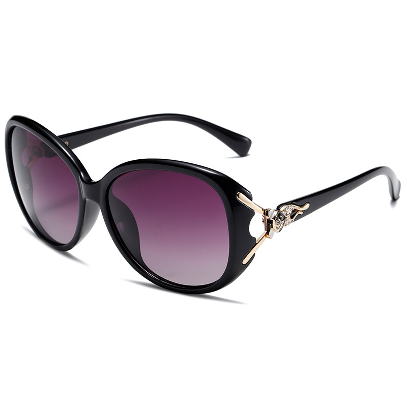 Diamond Metal Hinge Fox Head Women’s Fashion Sunglasses