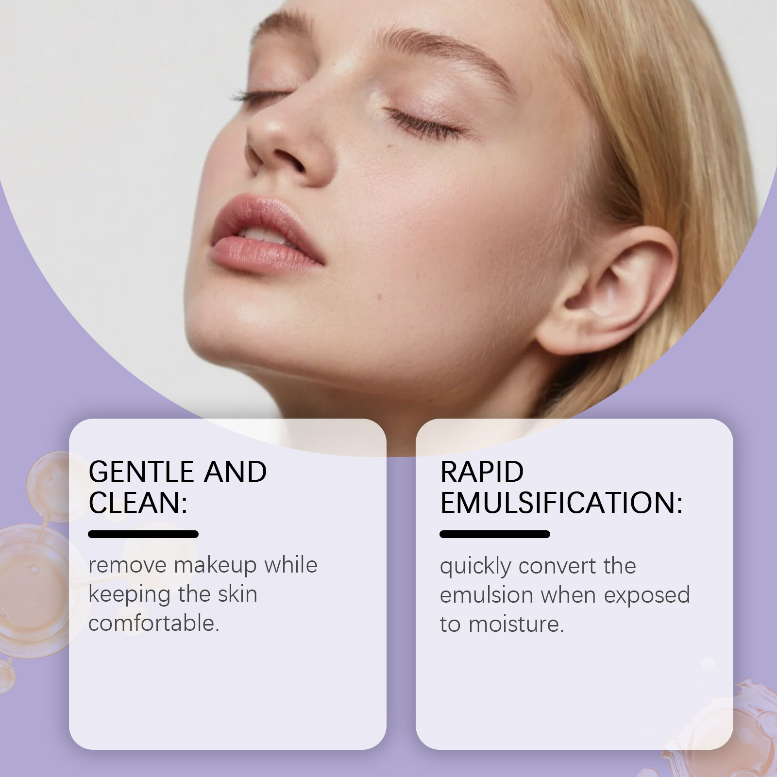 Moisturizing And Cleansing Facial Oil For Dissolving Makeup And Removing Makeup 5