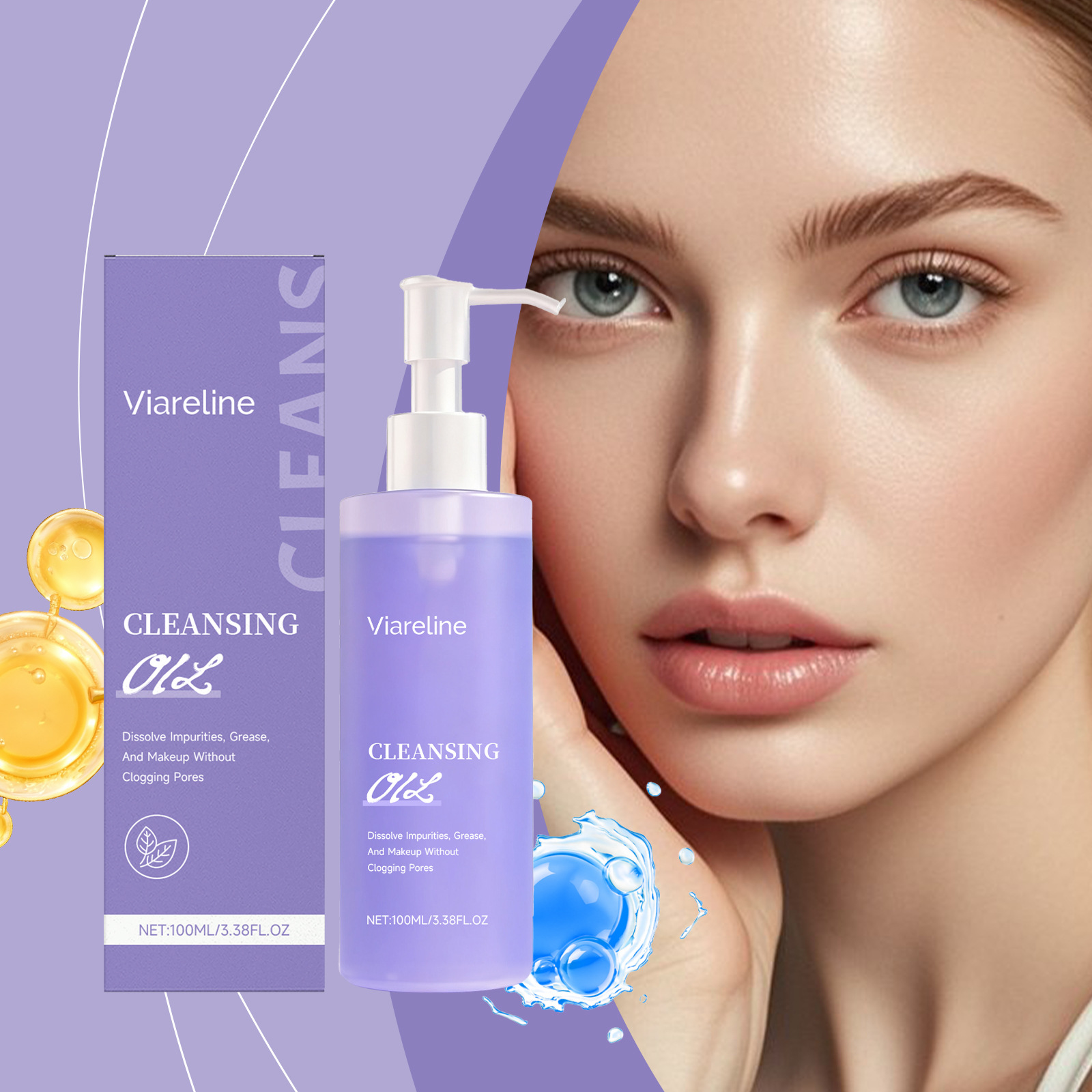 Moisturizing And Cleansing Facial Oil For Dissolving Makeup And Removing Makeup 4