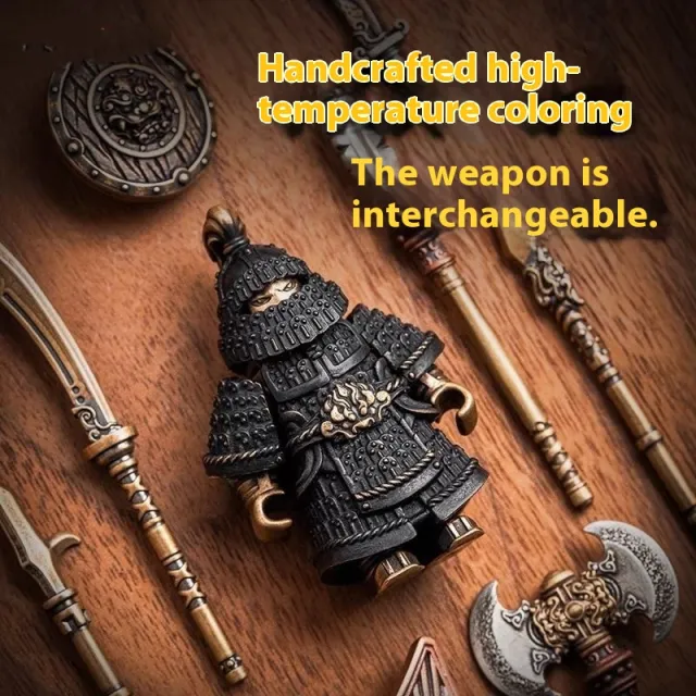 Brass Hand Pieces National Style Table Decorations Yue Jiajun Cultural And Creative Souvenir Black - Shop at LoveMi