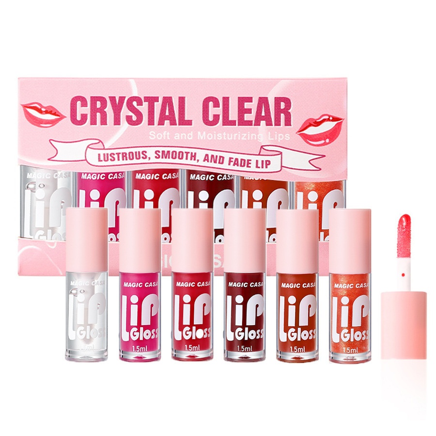 Six Sets Of Water Jelly Lip Care Oil 4