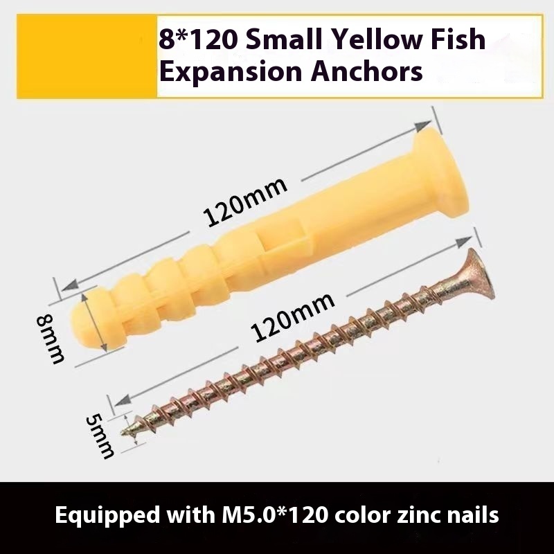 Little Yellow Croaker Plastic Expansion Bolts Nylon Expansion Pipe - Image 19
