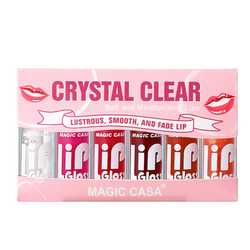 Six Sets Of Water Jelly Lip Care Oil 3