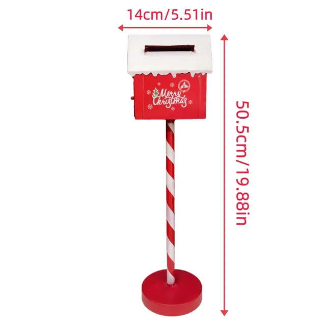 Christmas Decorations Wrought Iron Post Box Mailbox Sledge Style 1 - Shop at LoveMi