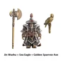Golden Bird Axe Gyrfalcon