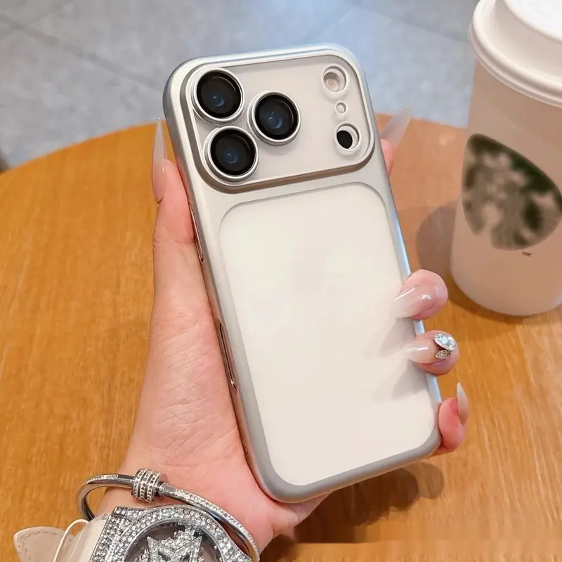 Fashion Personality Electroplating Matte Phone Case