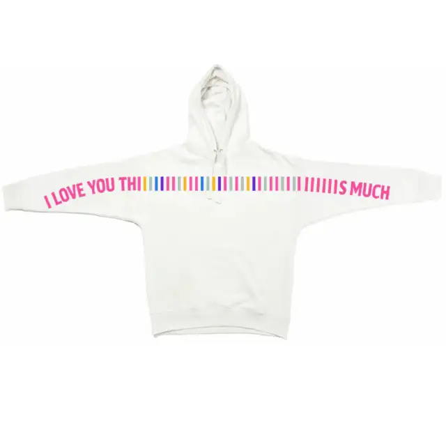 Fall Women's Clothing Fashion High grade Cotton Hoodie Red White - Shop at LoveMi