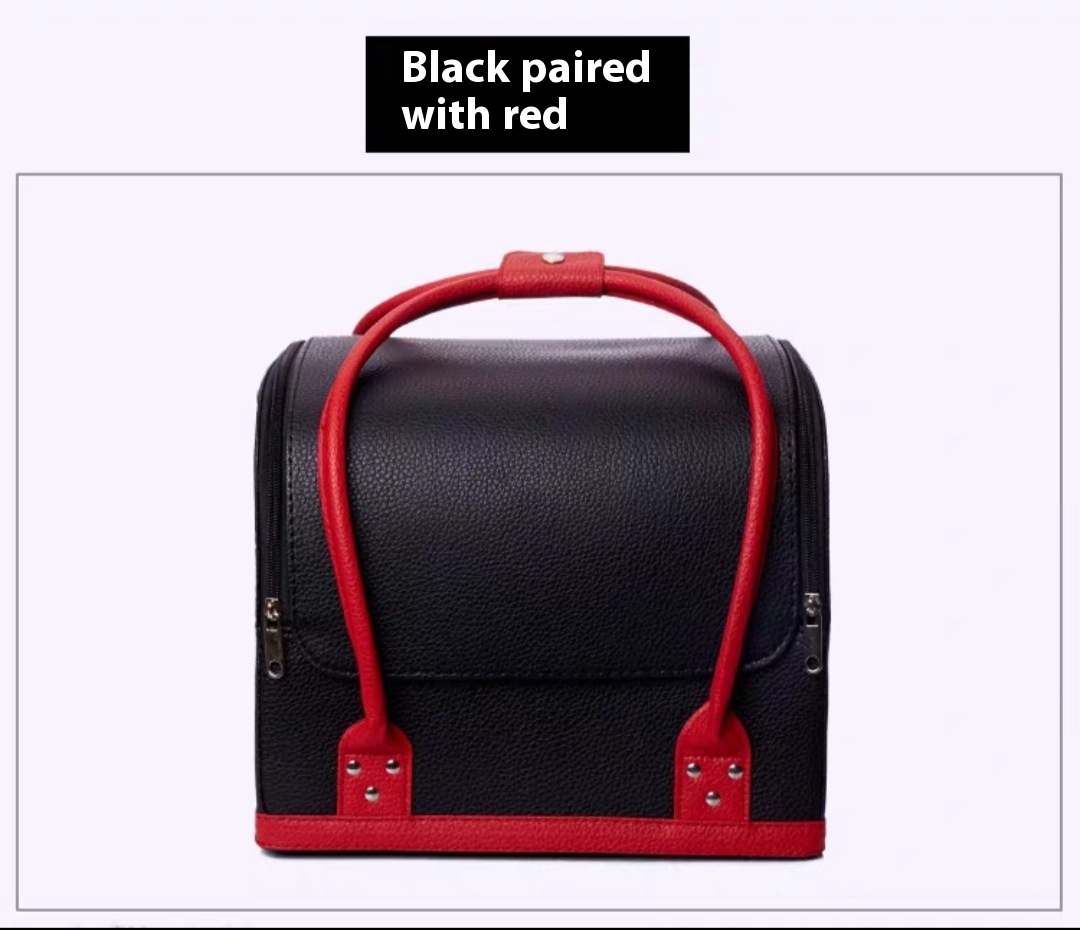 Large Capacity High-grade Hand-held Nail Tattoo Tool Cosmetic Case 9