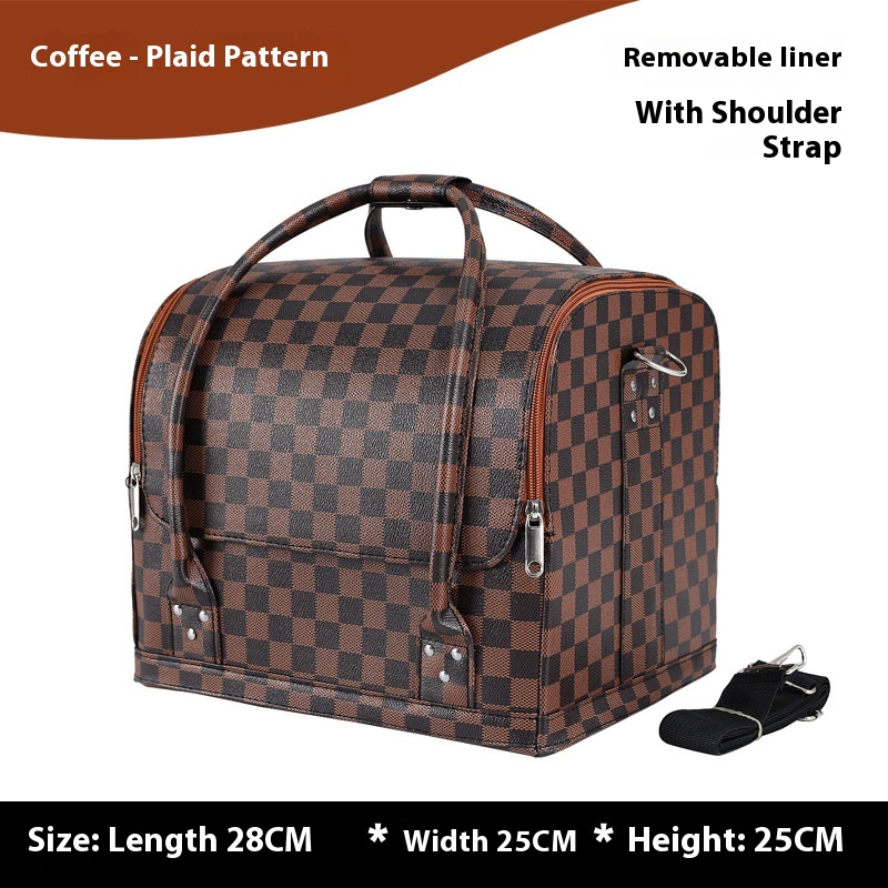 Large Capacity High-grade Hand-held Nail Tattoo Tool Cosmetic Case 7