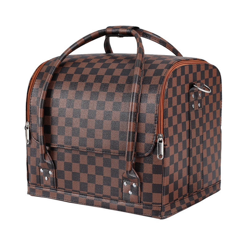 Large Capacity High-grade Hand-held Nail Tattoo Tool Cosmetic Case 4