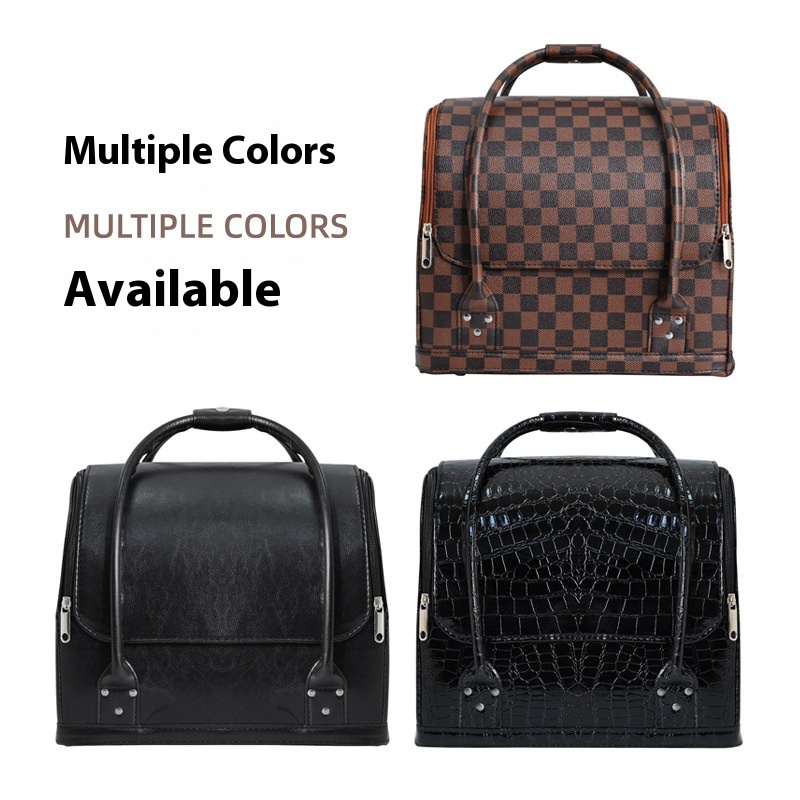 Large Capacity High-grade Hand-held Nail Tattoo Tool Cosmetic Case