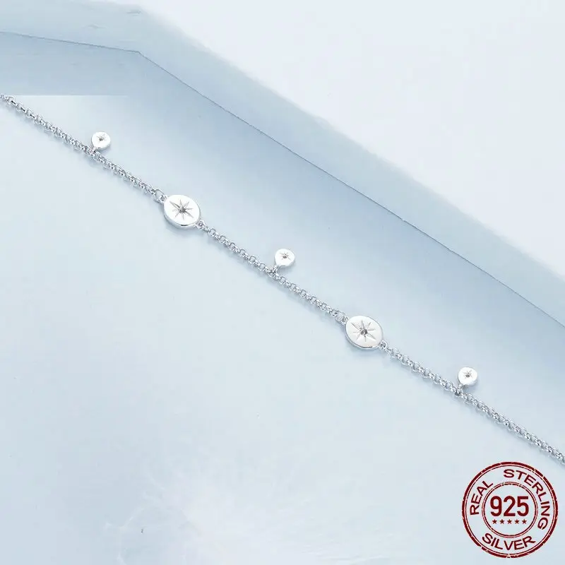 Personality Fashion Trend S925 Sterling Silver Bracelet Ornament