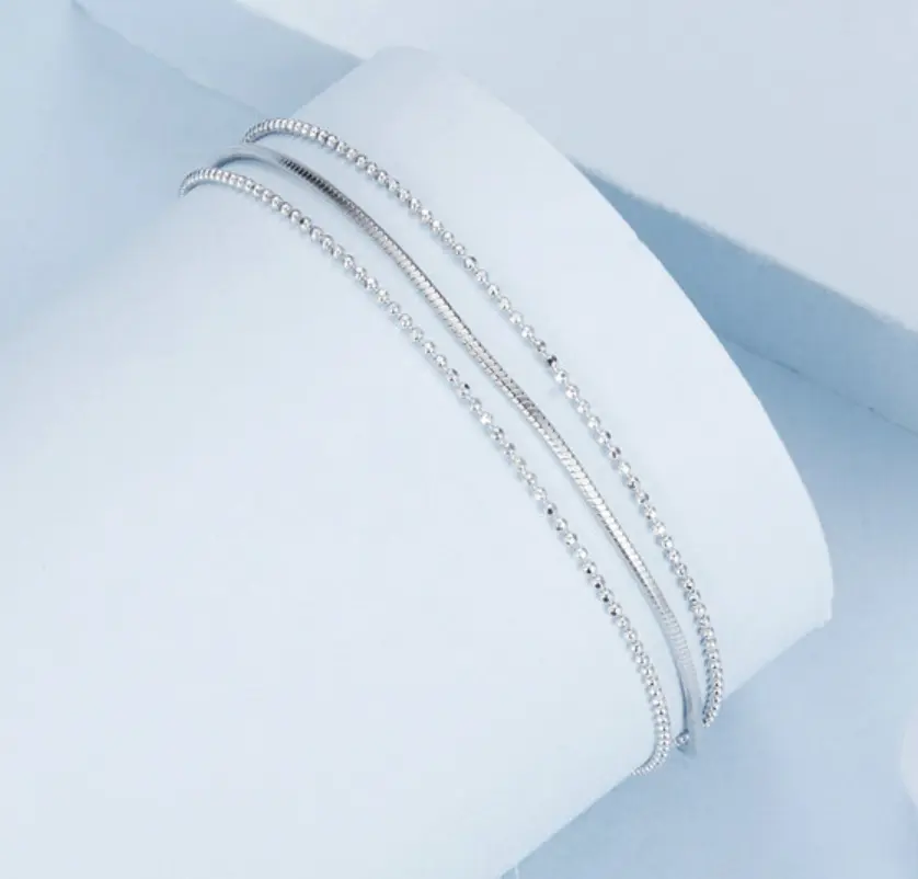 Silver Ziyun Original Asterism Love Diy Basic Snake Bone Bracelet Personalized Fashionable All-match S925 Sterling Silver Bracelet
