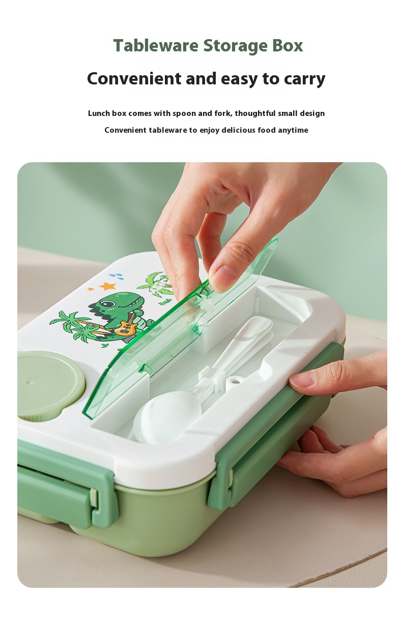Student Bento Box For Office Workers And Children Who Can Enter Microwave Oven