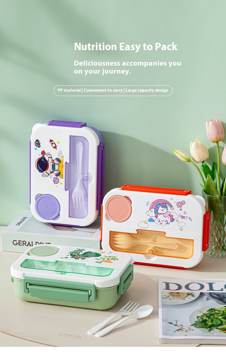 Student Bento Box For Office Workers And Children Who Can Enter Microwave Oven