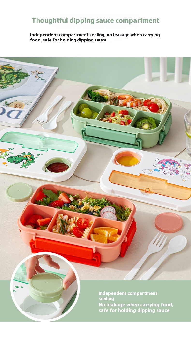 Student Bento Box For Office Workers And Children Who Can Enter Microwave Oven