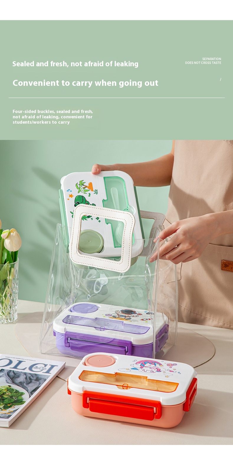 Student Bento Box For Office Workers And Children Who Can Enter Microwave Oven