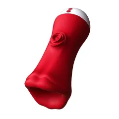 Men's Trainer Tongue Licking Vibration Exercise Lasting - Love With Red Lips - View 1