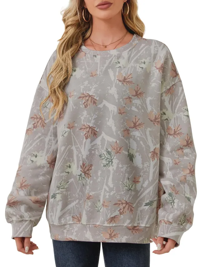 3D Digital Printing Women's Trendy Round Neck Sweater Wa32Jl250810Y017 Xl - Shop at LoveMi