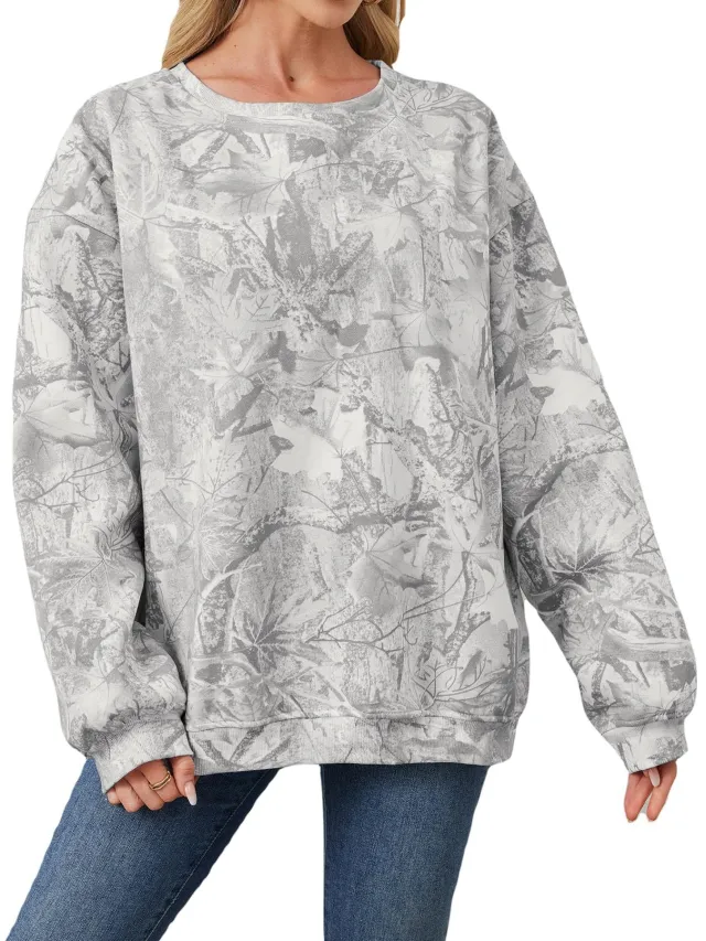 3D Digital Printing Women's Trendy Round Neck Sweater Wa32Jl250810Y022 3Xl - Shop at LoveMi