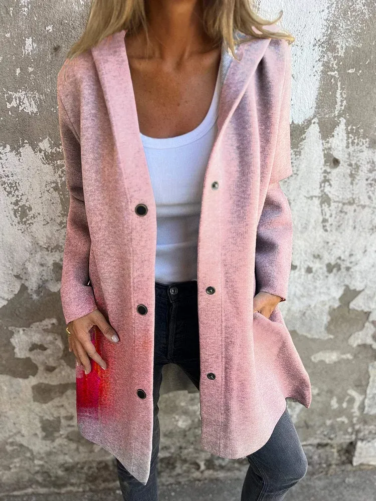 Women's Autumn And Winter Long Loose Coat - 3Style