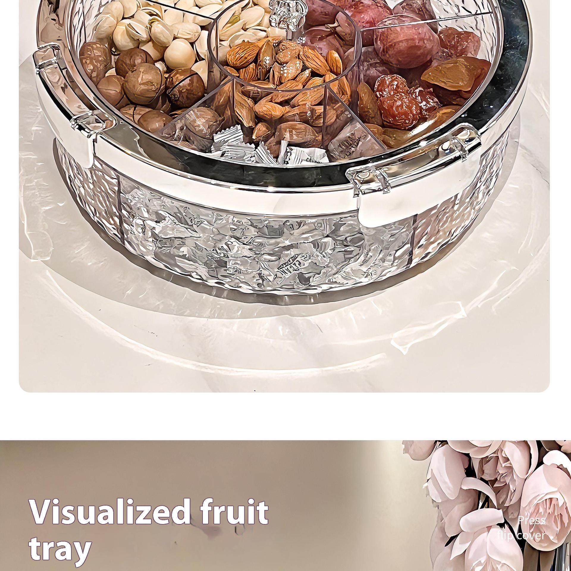 Light Luxury Sealed Dried Fruit Tray Candy Box Cover