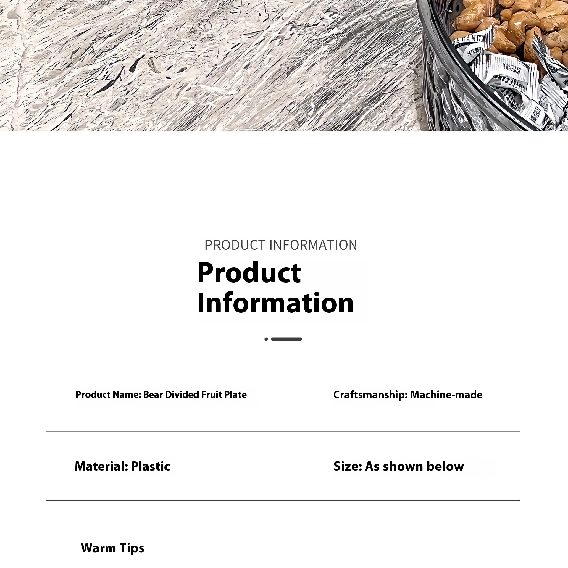 Light Luxury Sealed Dried Fruit Tray Candy Box Cover