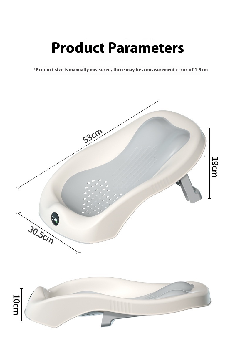 Portable Baby Wash Ass Stand Washable Lying