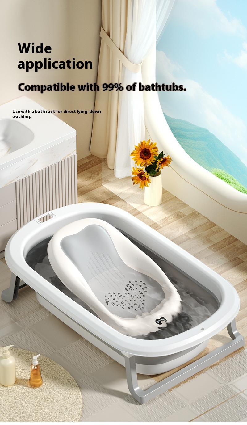 Portable Baby Wash Ass Stand Washable Lying