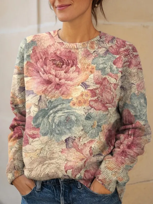 New 3D Digital Printed Pattern Sweater 1Style - Shop at LoveMi